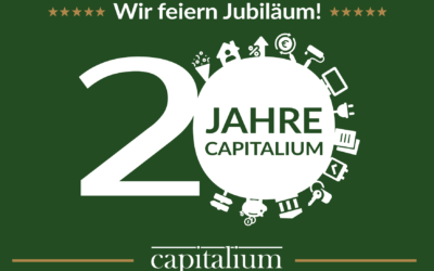 20-jähriges Firmenjubiläum von Capitalium