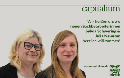 Wir begrüßen unsere neuen Sachbearbeiterinnen!